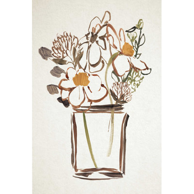 «Golden One II» par Annie Warren, reproduction sur toile tendue