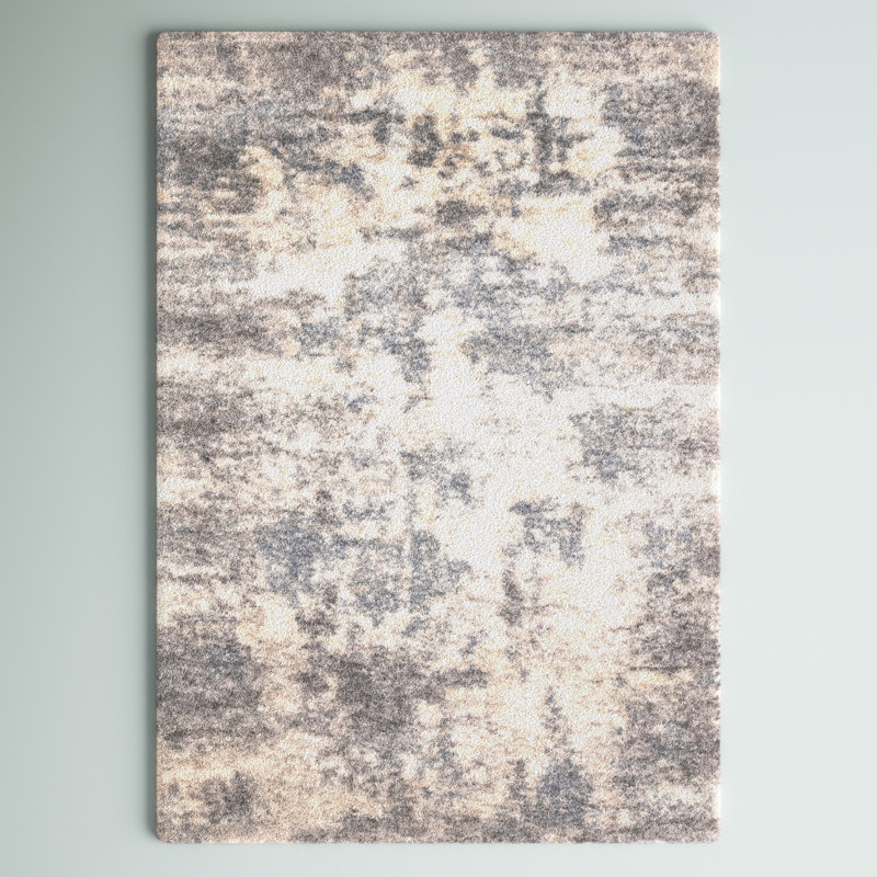 Berg Abstract Indoor Rug, Rectangle 5'3" x 7'7"