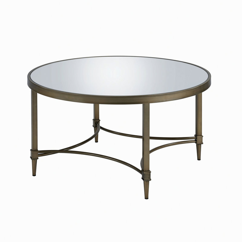 Table basse d'intérieur, table d'appoint en métal