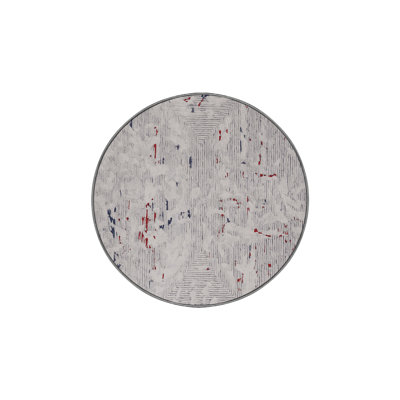 Machine Washable Gray Area Rug