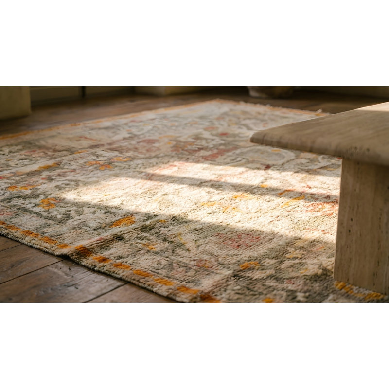 Magnifique tapis Oushak turc Rare