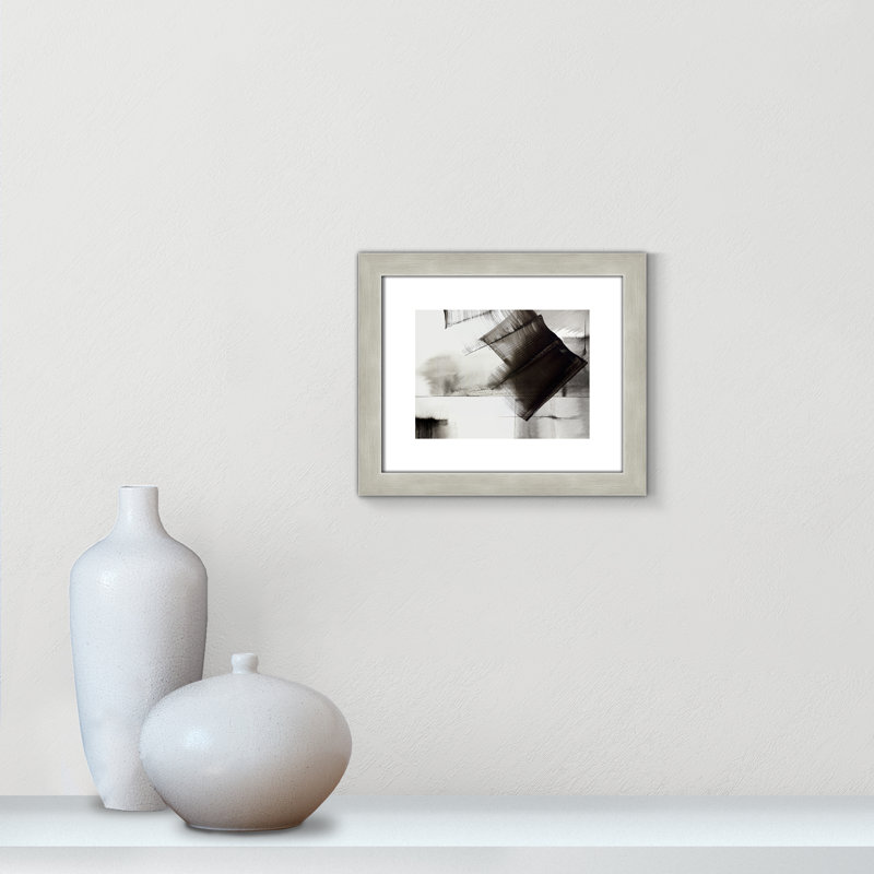 Impression sur toile encadrée, H 22 po x l 32 po x P 1,25 po, Cadre argent chaud