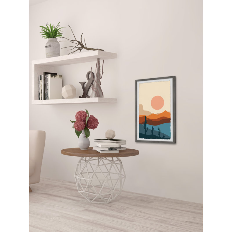 Oasis Valley - Single Picture Frame Painting, 61cm H x 41cm W