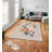Luxurious Velvet Area Rug, 4.6 x 7.2 Feet | 100% Polyester, 740 g/m² | Non-Slip Felt Dot Underside, Machine Washable | Digital Print Design, Easy to Clean, Perfect for Living Room & Bedroom Décor-795108451