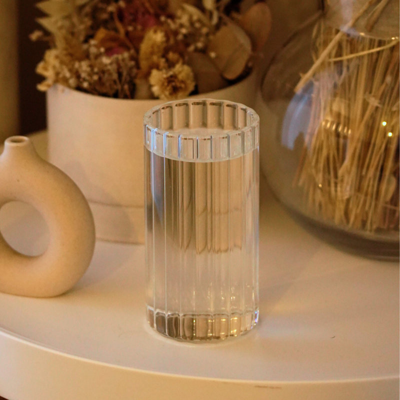 Zoha Borosilicate Glass Drinking Glass Set, 400ml