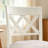 Modern Farmhouse Cross Back Upholstered Solid Wood Bar Stool-1866226345