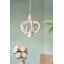 Lustre en bois French Country