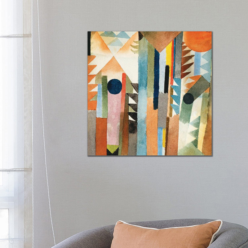 The Forest That Grew From The Seed, 1915 by Paul Klee - Gallery-Wrapped Canvas Giclée on Canvas, 66.04 cm H x 66.04 cm W