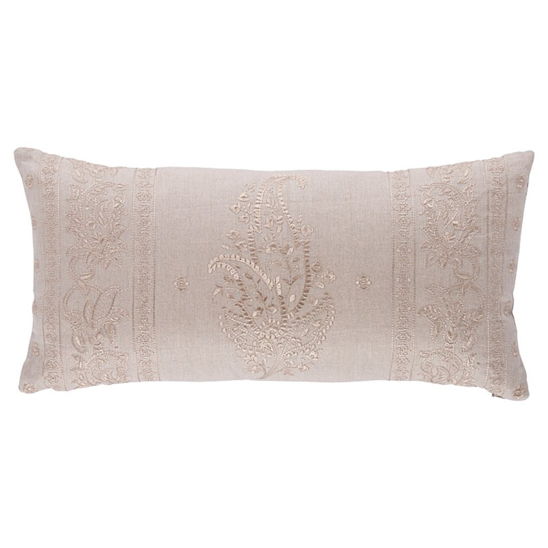 Jaipur Linen Embroidery Pillow