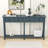 Deyja Wood Console Table with Storage Drawers and Shelf for Entryway and Living Room-1878827727