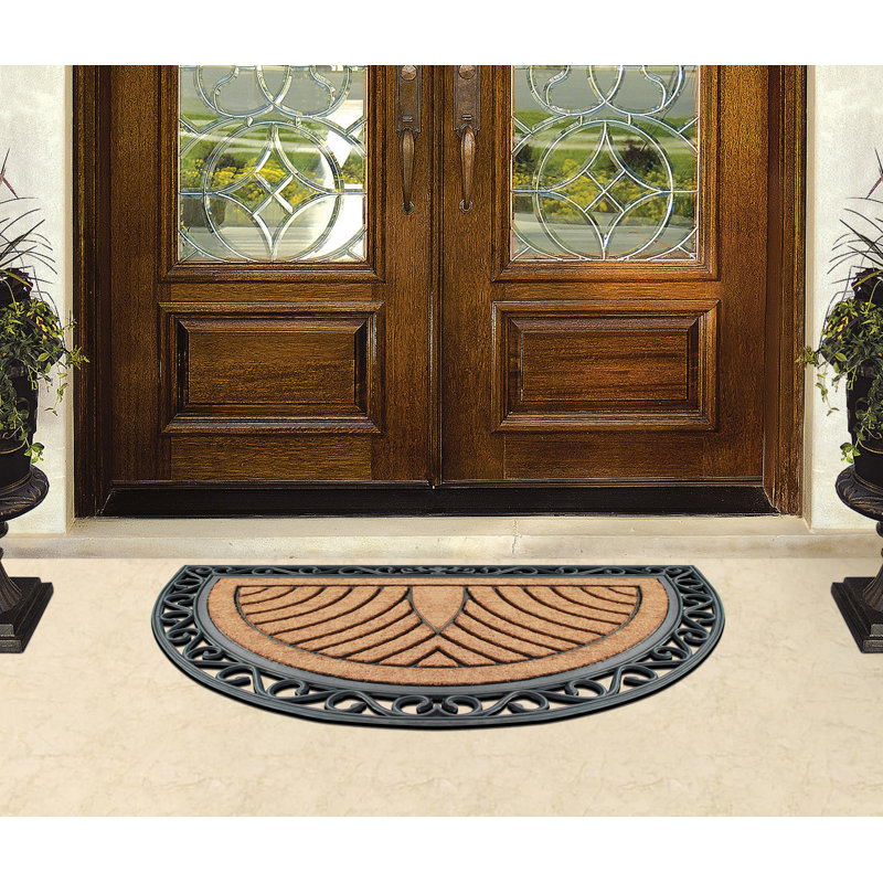 Paillasson Nedlands Natural Poirley Border, Black