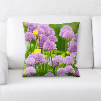 Coussin décoratif fleur