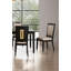Chaise d'appoint rembourrée (ensemble de 2)