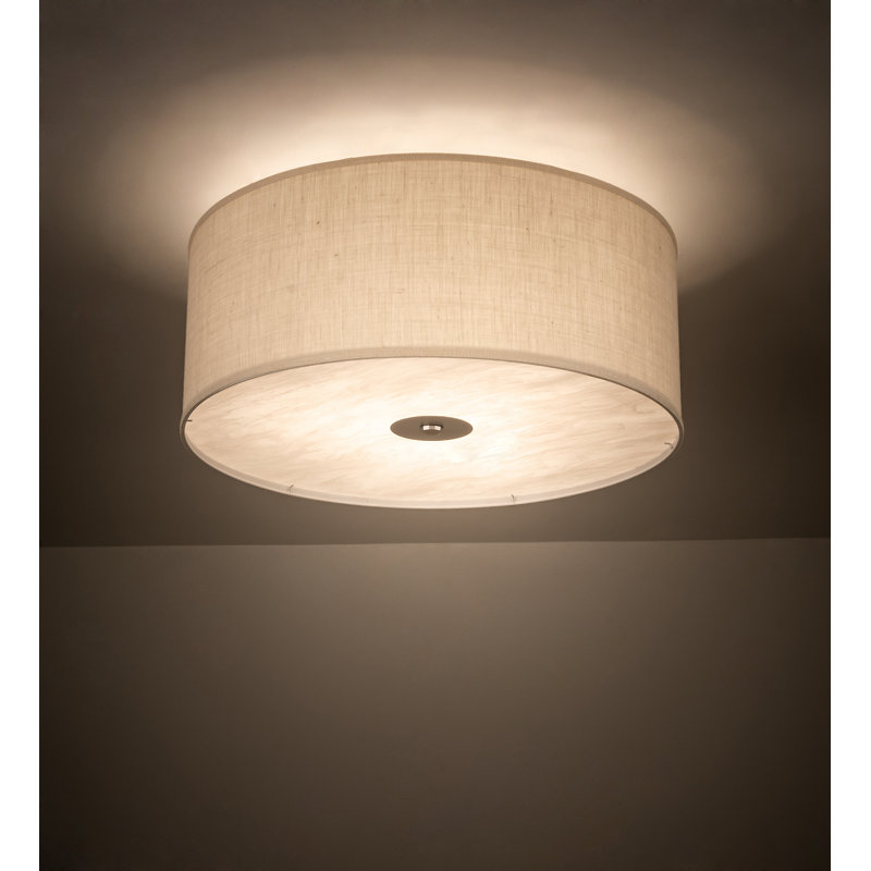 Zionsville 3 - Light Flush Mount, 14" H x 30" W x 30" D