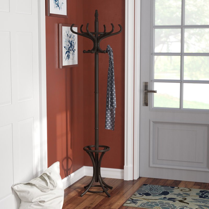 Jeb Freestanding Coat Rack, Black