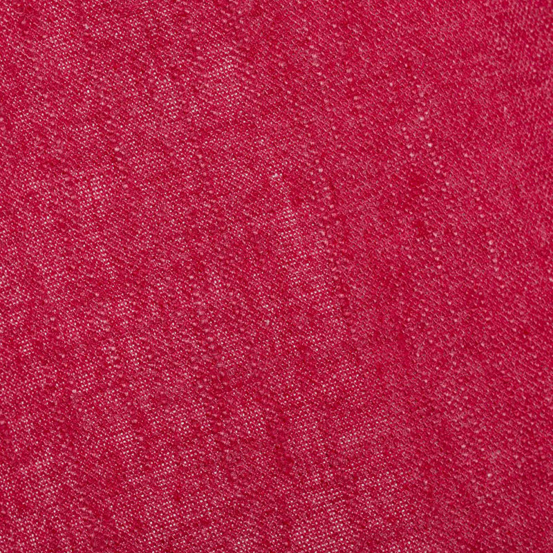 Bellevue Polyester Semi Sheer Single Curtain Panel Single Panel, Red, 78.7" W x 108.3" L
