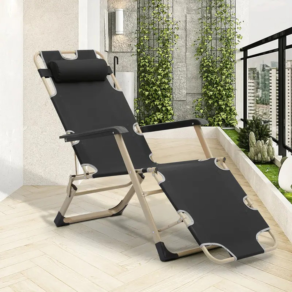 Heavy Duty Zero Gravity Rocker Sun Lounger Rocking Chair Gravity