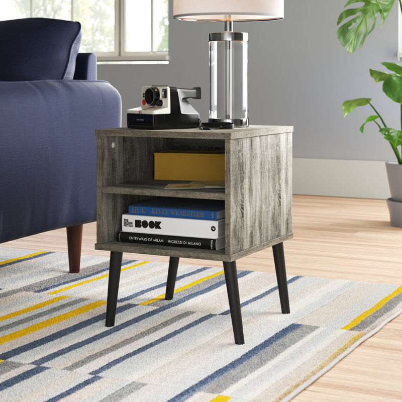 Bertta End Table, French Oak Gray