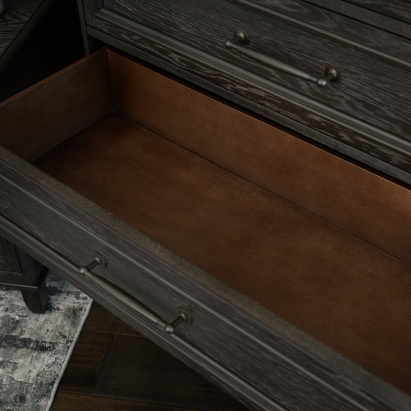 Commode en bois massif Hammie