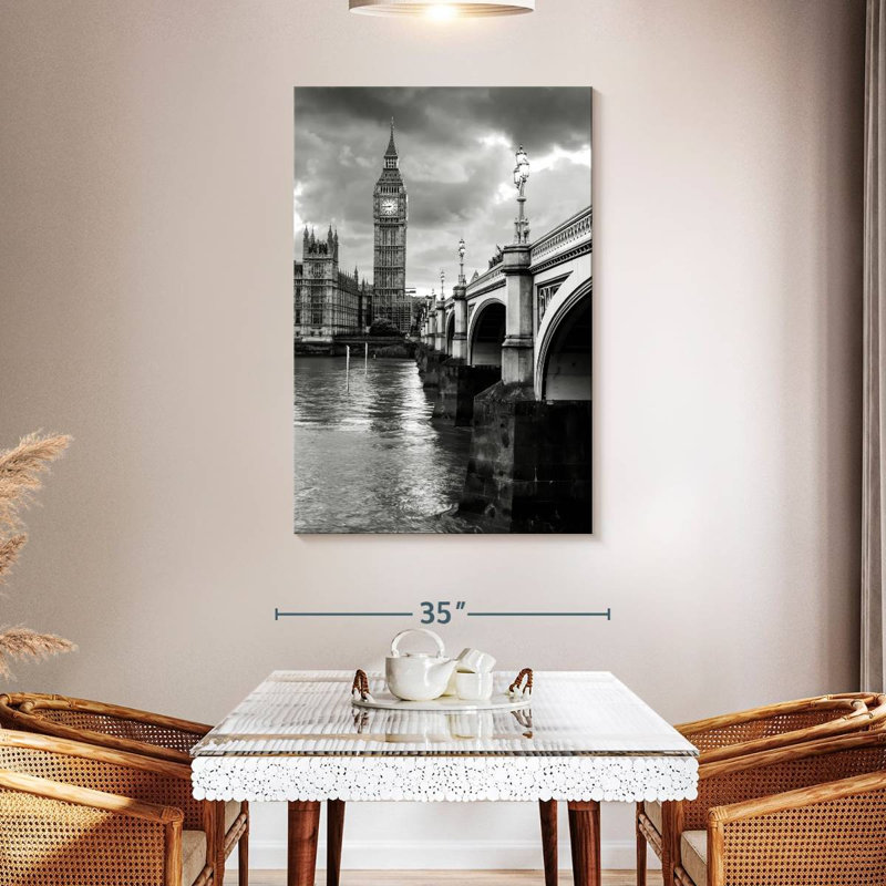 Aime Big Ben, palais de Westminster III, H 48 po x l 32 po