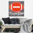"Touchdown" by CAD Designs Print on Canvas-2066392984