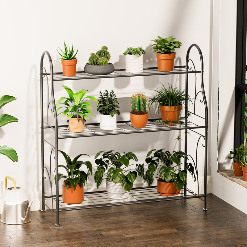 Dorsie Metal Weather Resistant Plant Stand