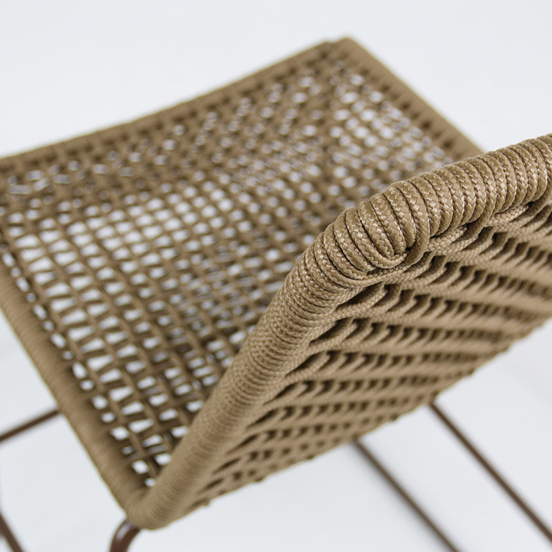 Knot Bar Stool, Oxide /Latte 