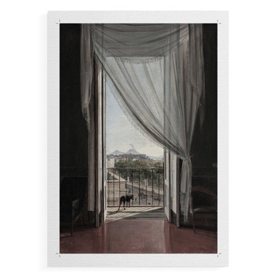 Vintage Landscape CXLIII -Canvas Print Only - NOT FRAMED