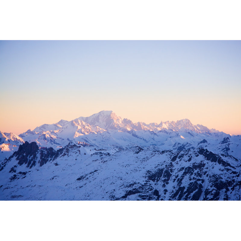 Dodgeville Sunrise Over Alps - Wrapped Canvas Print, 30cm H x 46cm W x 3.8cm D