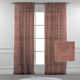 Linen Sheer Extra Long & Extra Wide Custom Made Single Panel