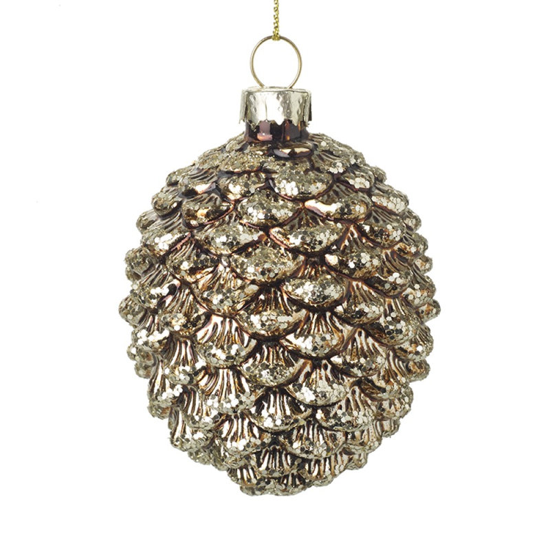 8cm Glass Hanging Figurine Ornament