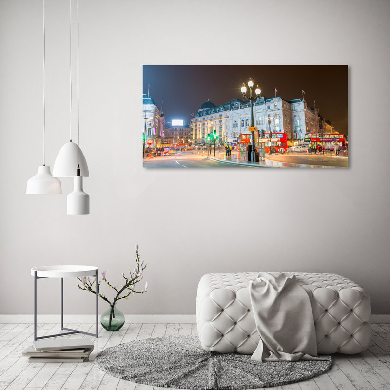 London By Night - Wrapped Canvas Print