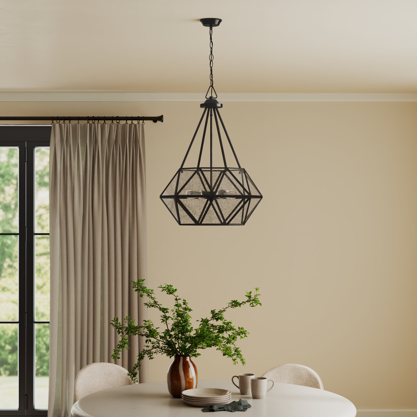 Sky 4 - Light Dimmable Geometric Chandelier