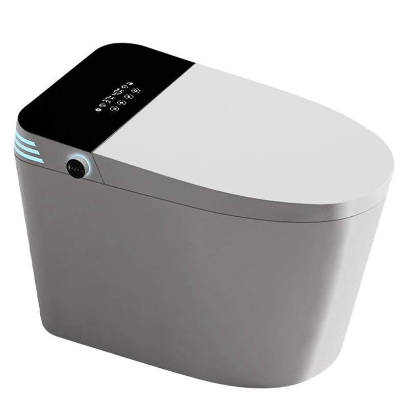 Toilette de salle de bain Modern Modern - chasse d'eau automatique, séchage à l'air chaud, nuit intelligente à température réglable, désodorisation, siège chauffant