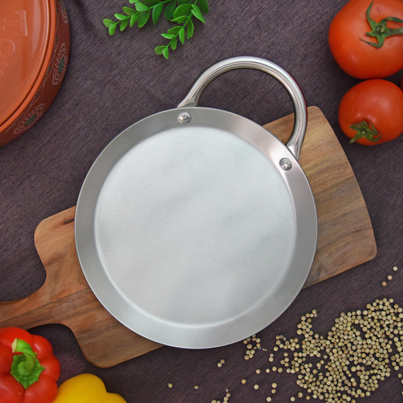 Stainless Steel Griddle, 8"