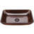 Fontana Vessel Sink and Oil-Rubbed Bronze Touchless Motion Sensor Faucet Set-122919352