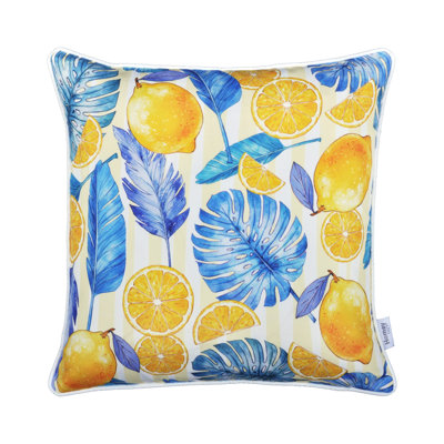 Outdoor Reversible Throw Pillow