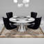 Ensemble de 2 chaises de salle à manger rembourrées Primenest Noblesse-968943243
