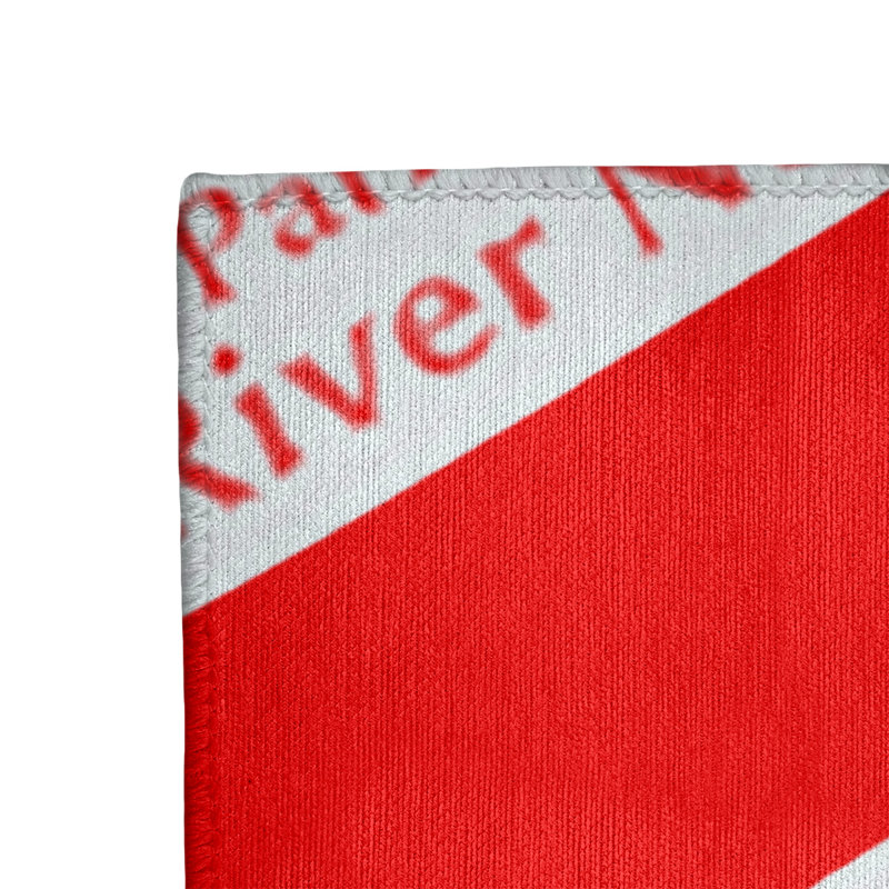 Tapis de à tissage plat de la surface rouge rand cites barhood districts, Rectangle 4 pi x 6 pi