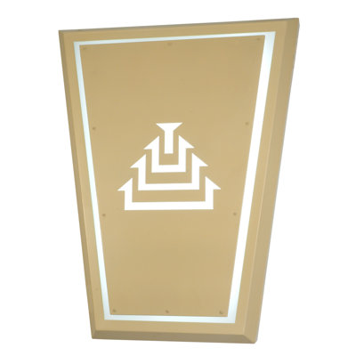 3 - Light Flush Mounted Sconce