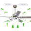 Malicai Ceiling Fan with LED Lights-1541744046