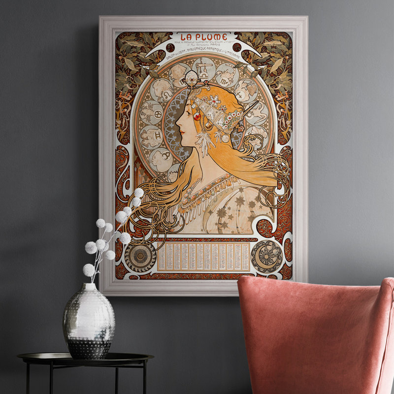 " Zodiac " Painting Print, 27" H x 18" W x 2.5" D