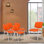 5 chaises de salle d'attente, chaises de salle de conférence empilables