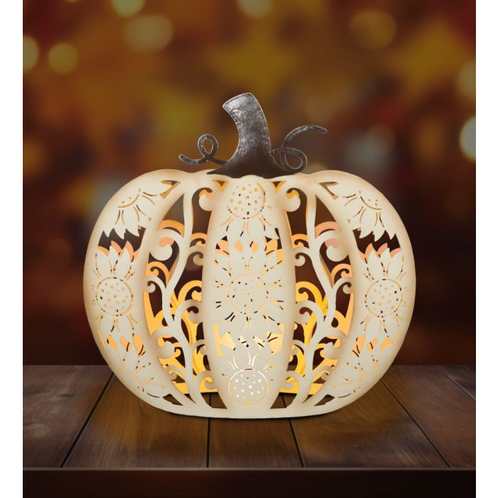 Décoration de jardin d'automne