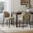 Upholstered Dining Chair with Thick Cushioned Seat-1094615736