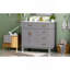 Meuble-lavabo moderne 36 po gris avec lavabo en céramique, portes à fermeture douce, 4 tiroirs de rangement, conception élégante pour les petites salles de bain-1891943107