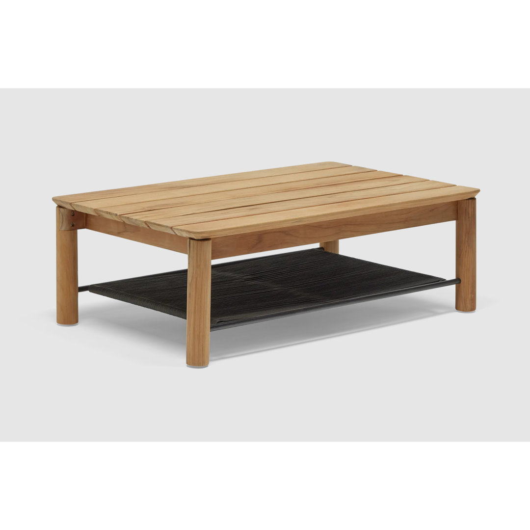 Haven Solid Wood Top Single Coffee Table Neighbor