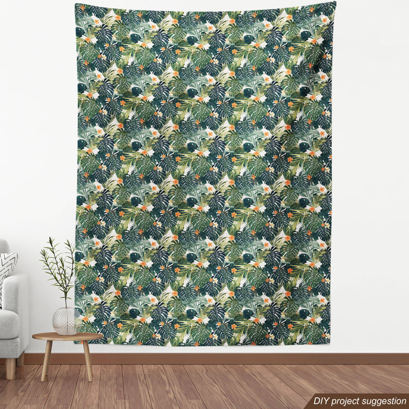 Tissu d’hawaii, l 58 po x L 180 po