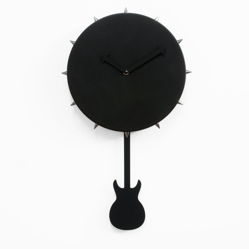 Doyon Leather Wall Clock