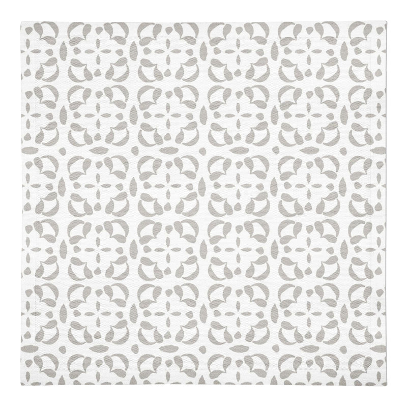 Serviette rectangulaire, Gris